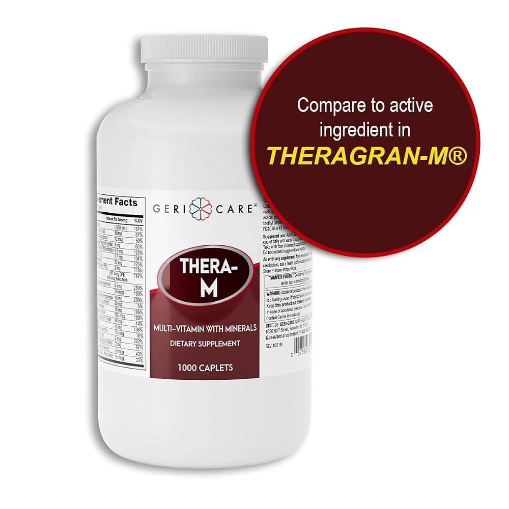 GeriCare Thera High Potency Multivitamin, Nutritional Supplement