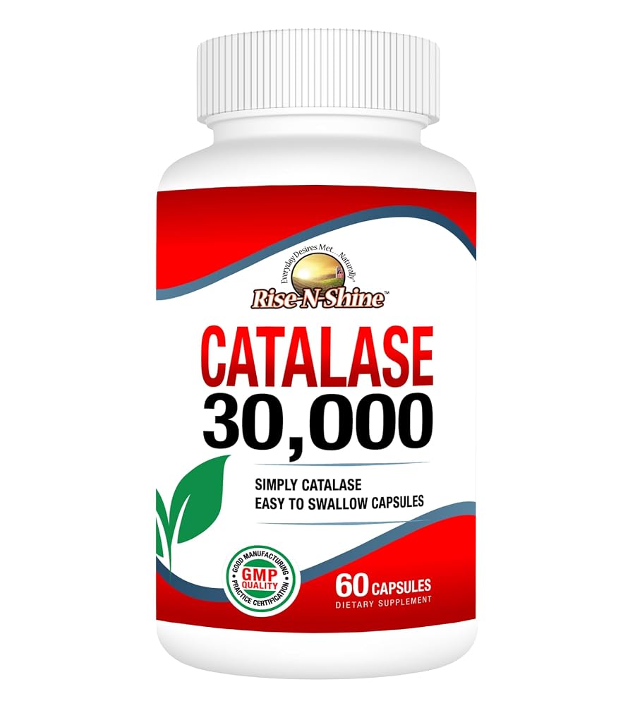 CATALASE EXTREME Rise-N-Shine Catalase 30,000 IU - 60 Capsules
