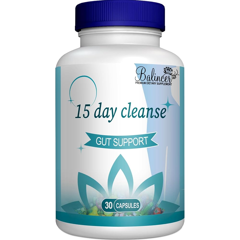 Balincer 15 Day Cleanse, Gut and Colon Support, Advanced 15 Day Gut