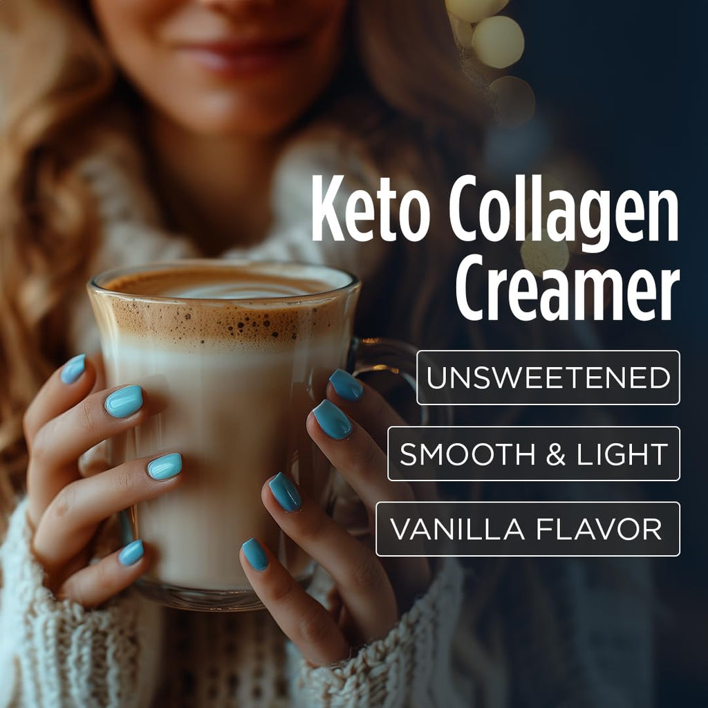 VitaCup Keto + Collagen Coffee Creamer with MCT