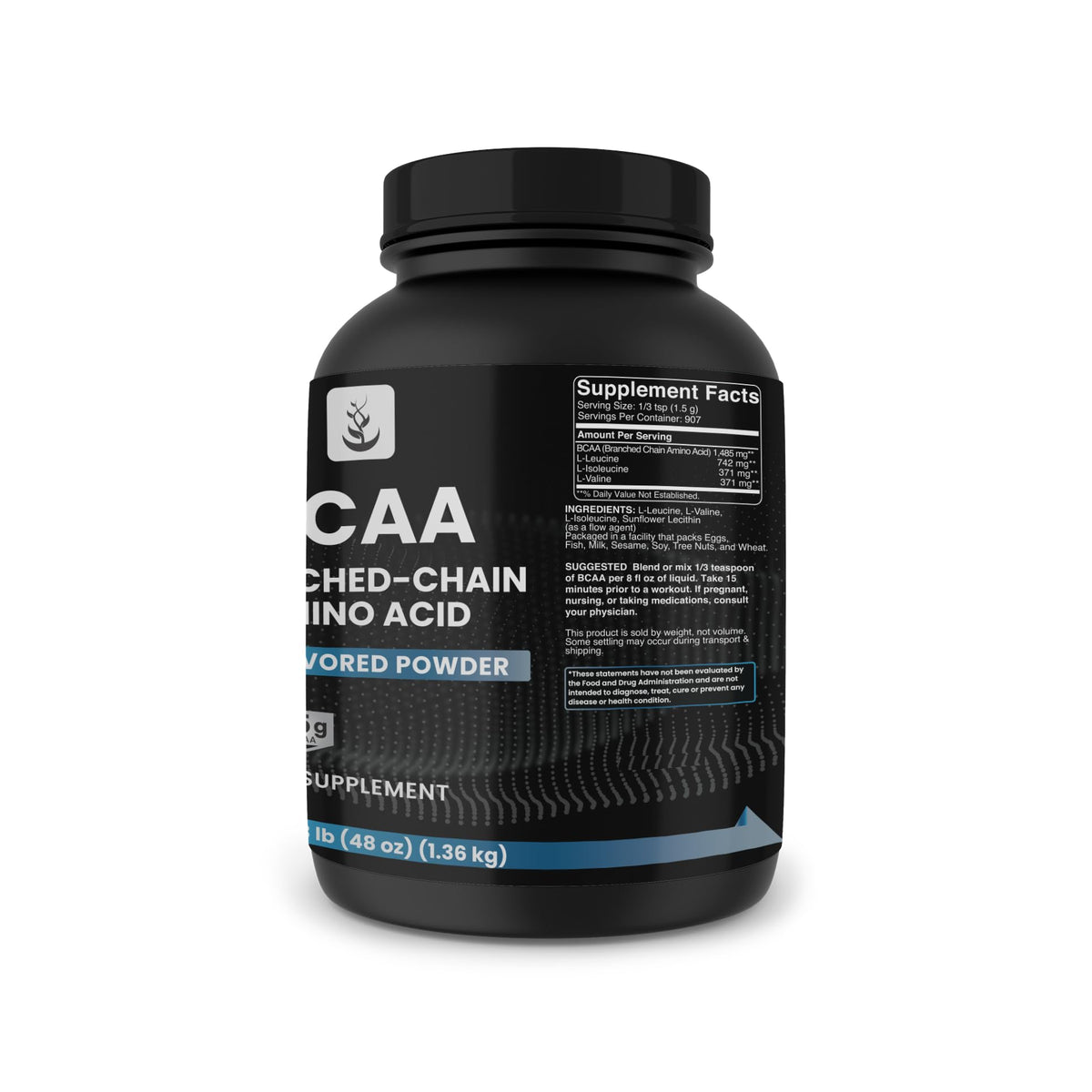 Pure Original Ingredients BCAA Powder