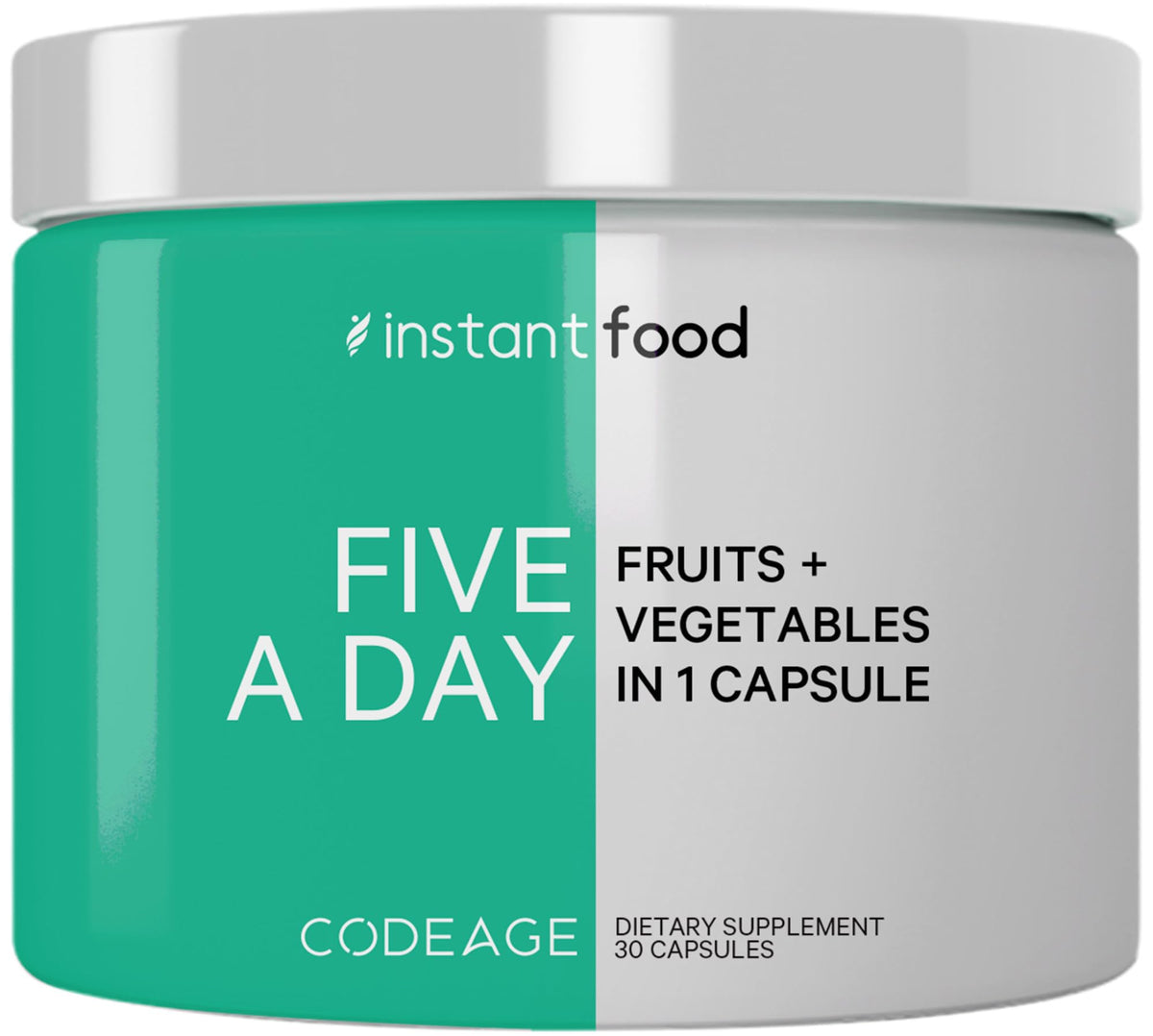 Codeage Instantfood Five A Day Fruits & Veggies - 30 Capsules