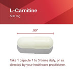 PROTOCOL FOR LIFE BALANCE L-Carnitine 500mg - 60 Vegetarian Capsules - image 7