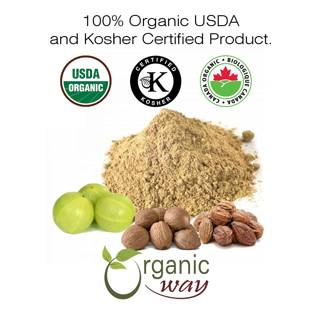 Organic Way Triphala Herbal Powder - 16 Ounce - image 2