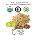 Organic Way Triphala Herbal Powder - 16 Ounce - image 2