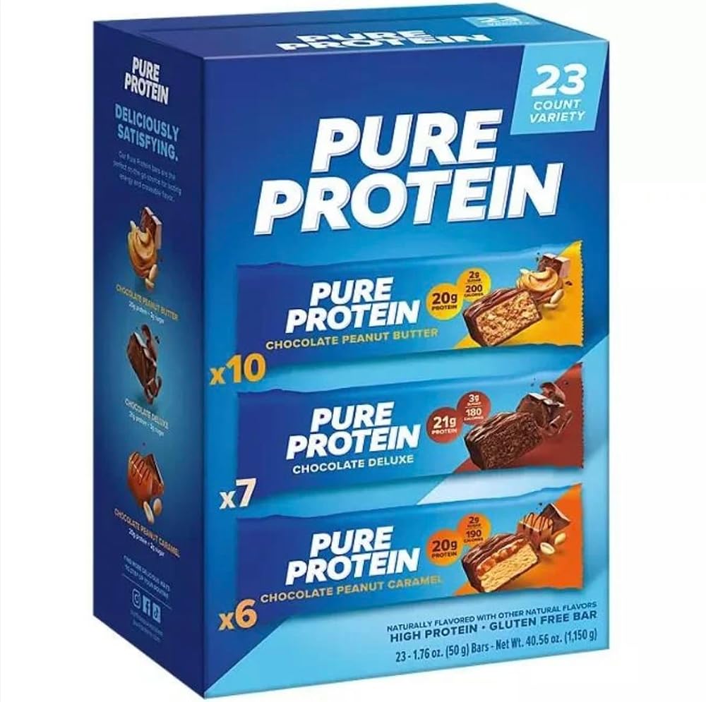 NEYUM Pure Protein Bars High Protein Energy Support - 23 Pack - image 5