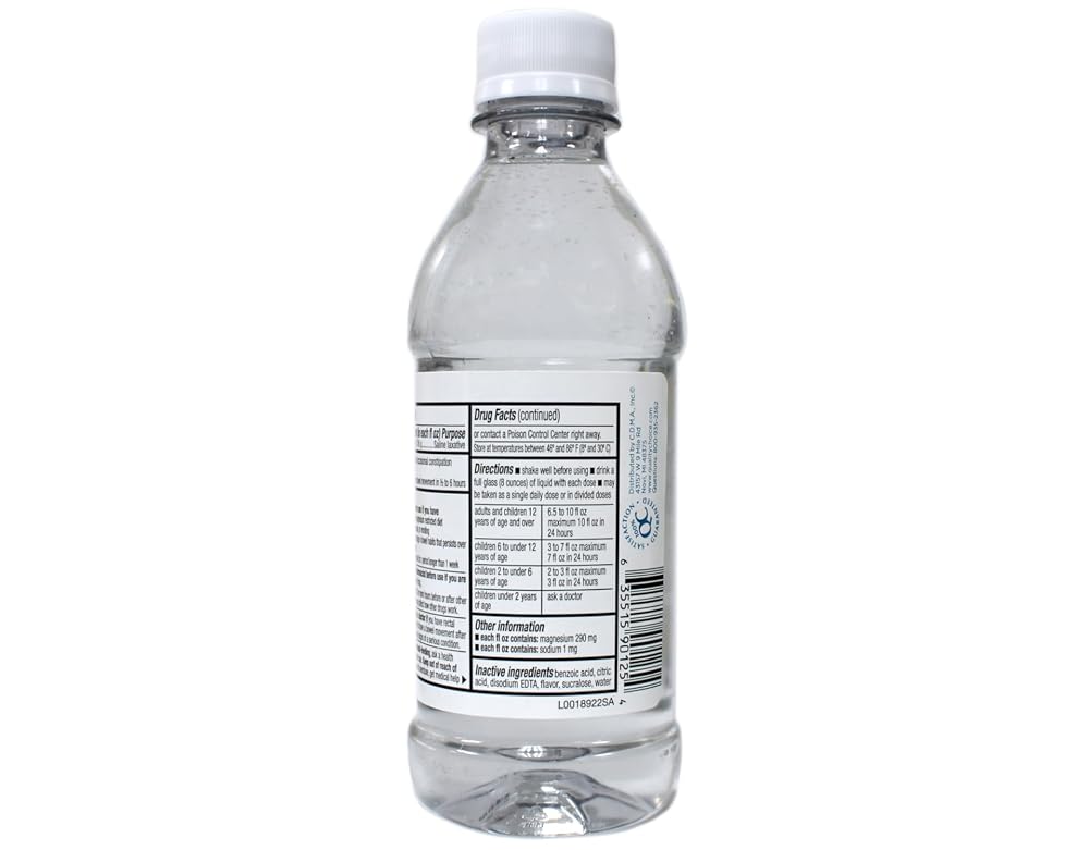 Quality Choice QC Magnesium Citrate Oral Solution Saline Laxative