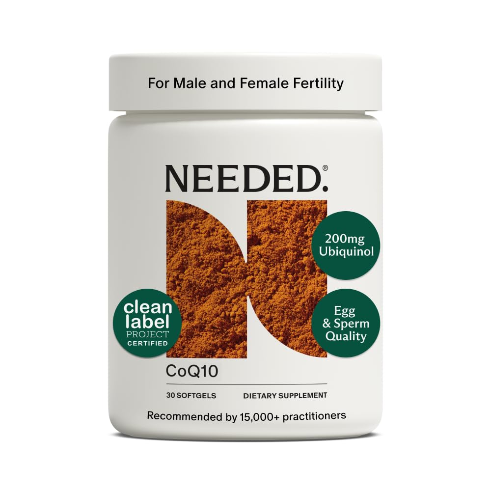 Needed. CoQ10 200mg Supplement - 30 Softgels
