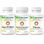 Dr Clark Intestine Support & Cleanse Kit - 3 Piece Set