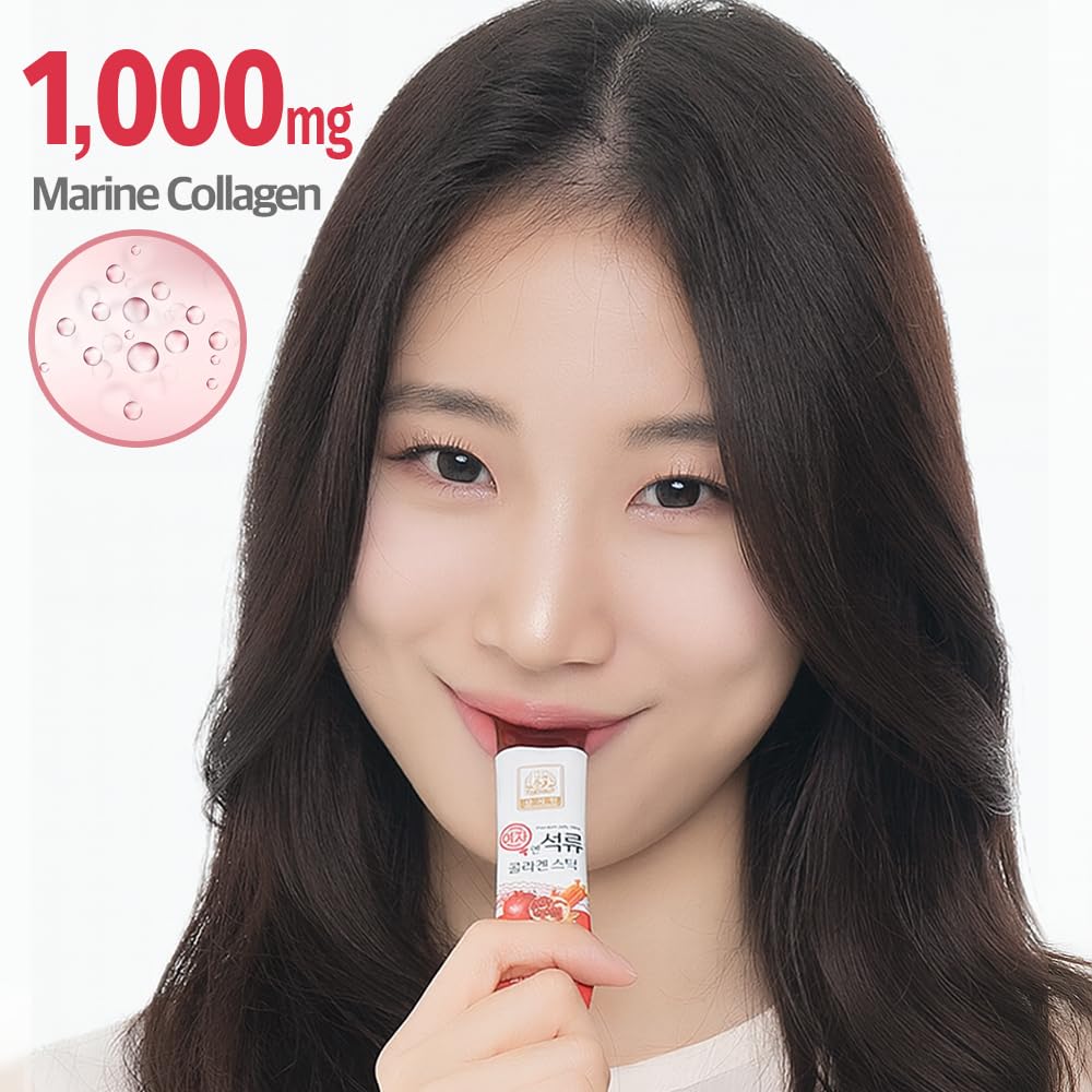Baekje Pomegranate Collagen Jelly Stick - 30 Count - image 2