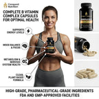 Conquest Nutrition Complete B Vitamin Complex - 60 Vegetarian Capsules - image 7