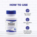 Generic Selenium 40mcg Trace Mineral Powder Antioxidant - 60 Capsules - image 4
