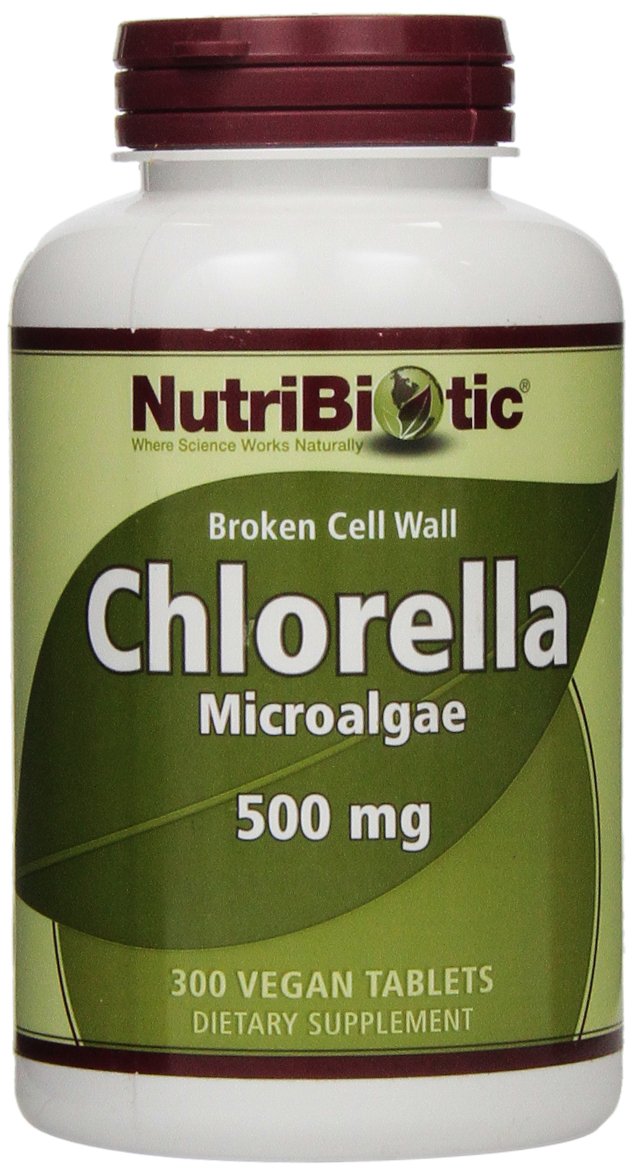 NutriBiotic Chlorella Super Green Food 500 mg - 300 Tablets - image 4