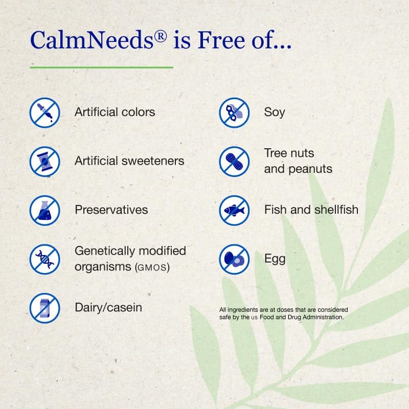 Neuro Needs CalmNeeds Promote Calm and Positive Mood - 60 Vegetarian Capsules - image 4