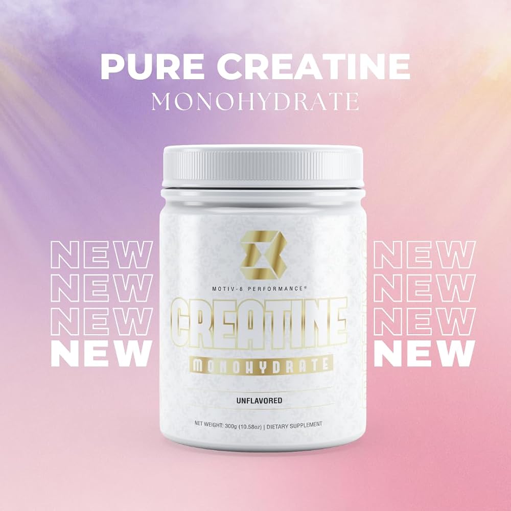 Motiv-8 Performance Pure Creatine Monohydrate Powder - 60 Servings - image 4
