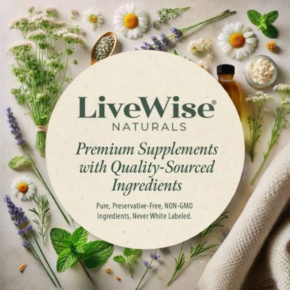 Live Wise Naturals Omega 3 DHA Baby Drops Vegan Liquid - 60 Servings - image 9