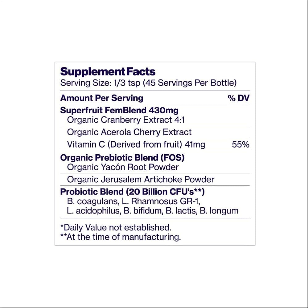 SUNBIOTICS Friendlier Flora - Women's Blend