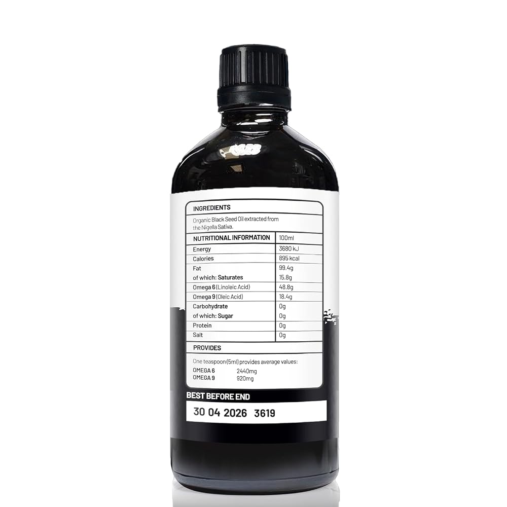 Inaya Nutrition Nigella Sativa Black Seed Oil - image 3