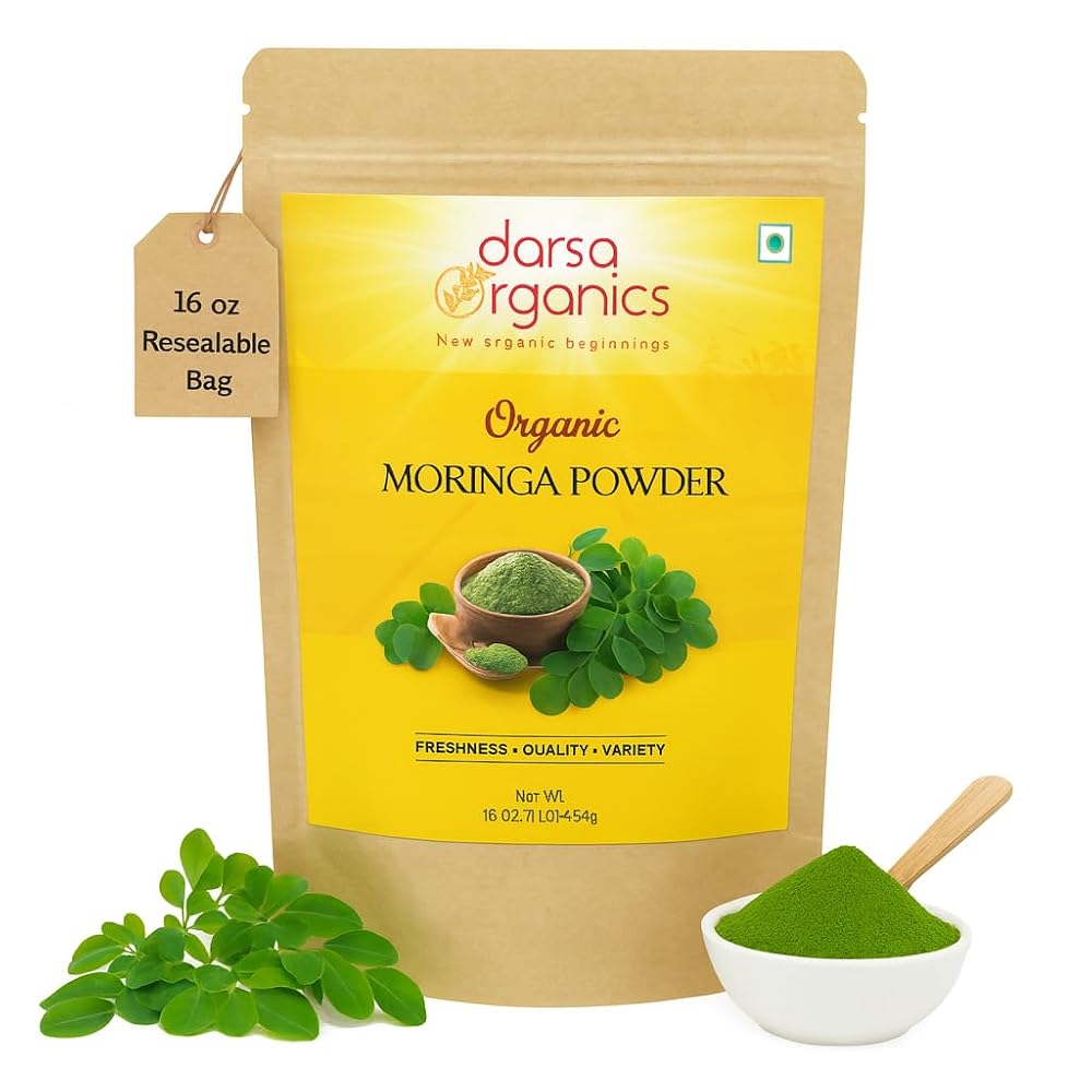 Darsa Organics Moringa Powder - 1 lb