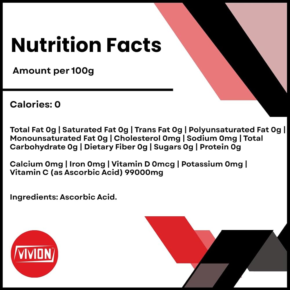 Vivion Vitamin C Powder USP Grade - 1 kg - image 6
