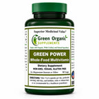 Green Organic Supplements Green Power Multivitamin - 90 Vegetarian Capsules