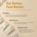 Jacob Vanilla Protein Bars, 20g Grass-Fed Protein - 9 Pack - image 6