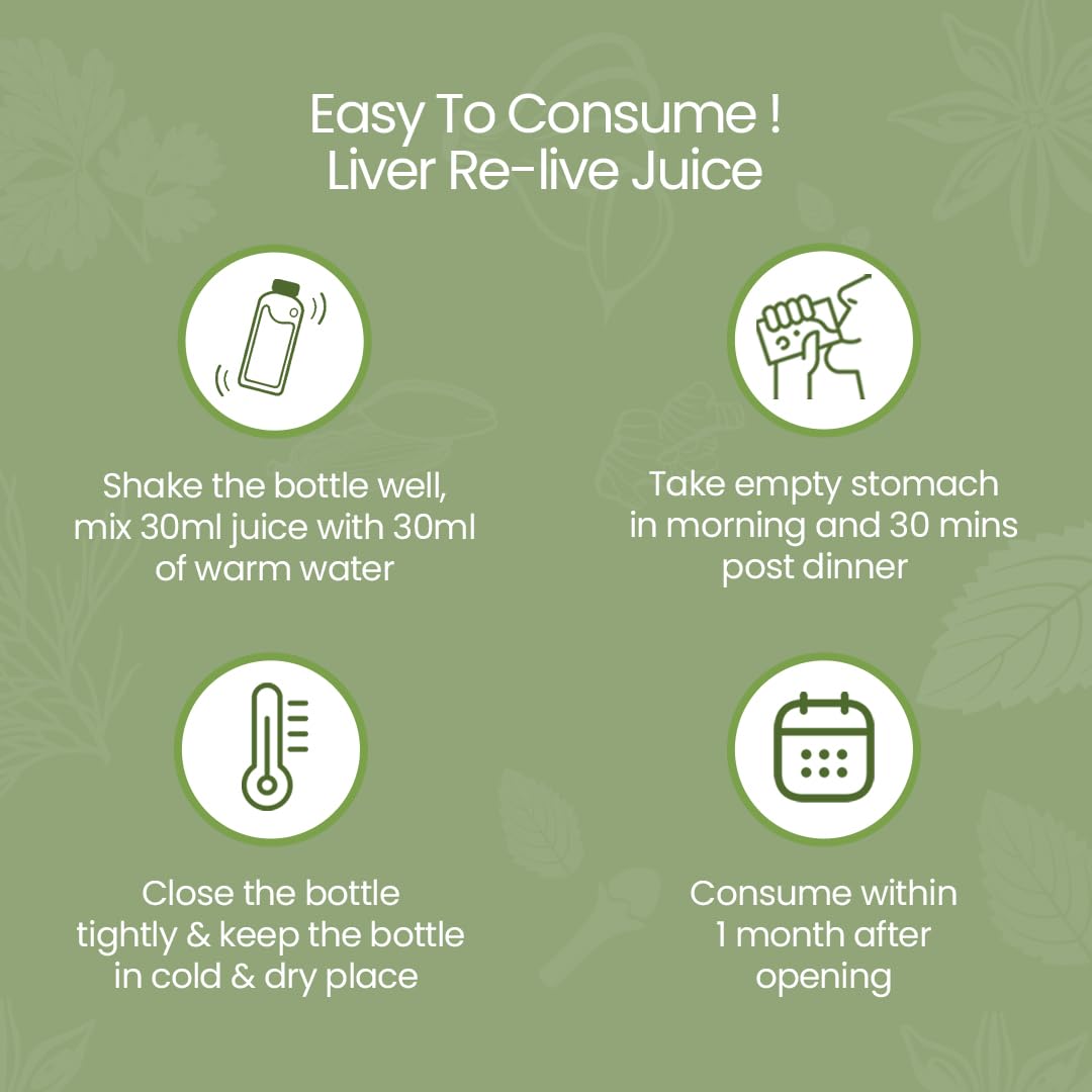 Krishna's Herbal & Ayurveda Liver Re-Live Juice - 1000 ml - image 5