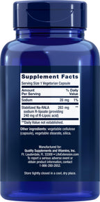 Life Extension Super R Lipoic