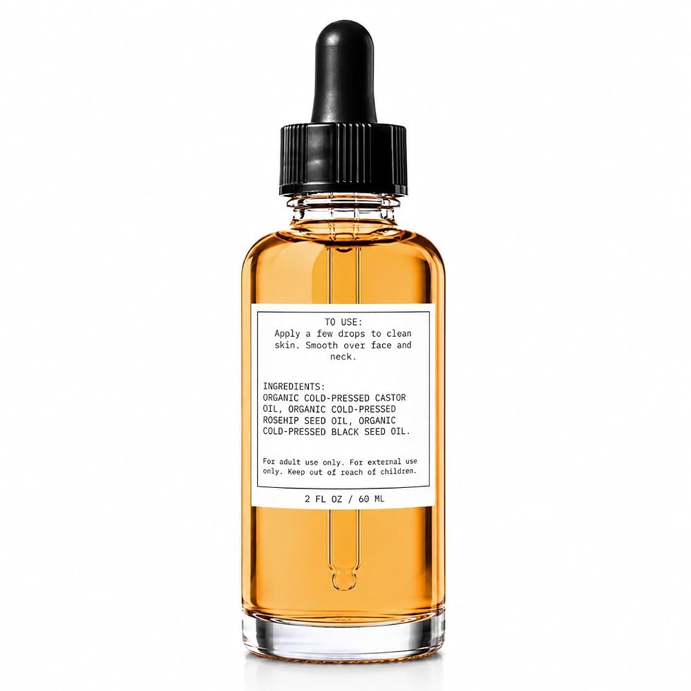 Holistic Apothecary Black Seed Oil, Rosehip & Castor Oil Face Oil - 2 FL OZ - image 3
