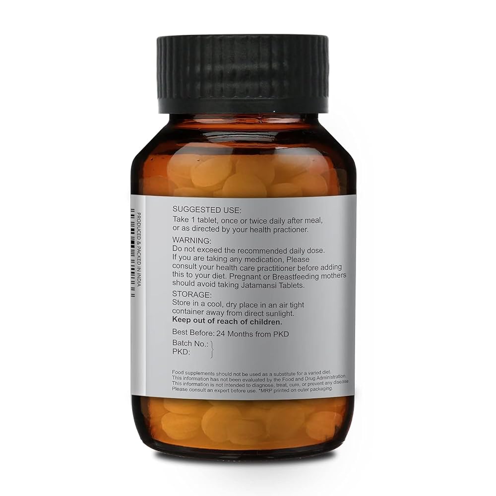Sheltr Jatamansi 500mg Tablets for Stress & Sleep - 120 Tablets - image 2