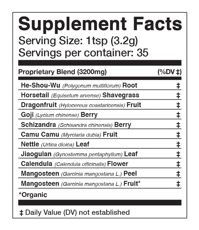 Anima Mundi Plant Based Collagen Booster Powder - Organic Adaptogenic