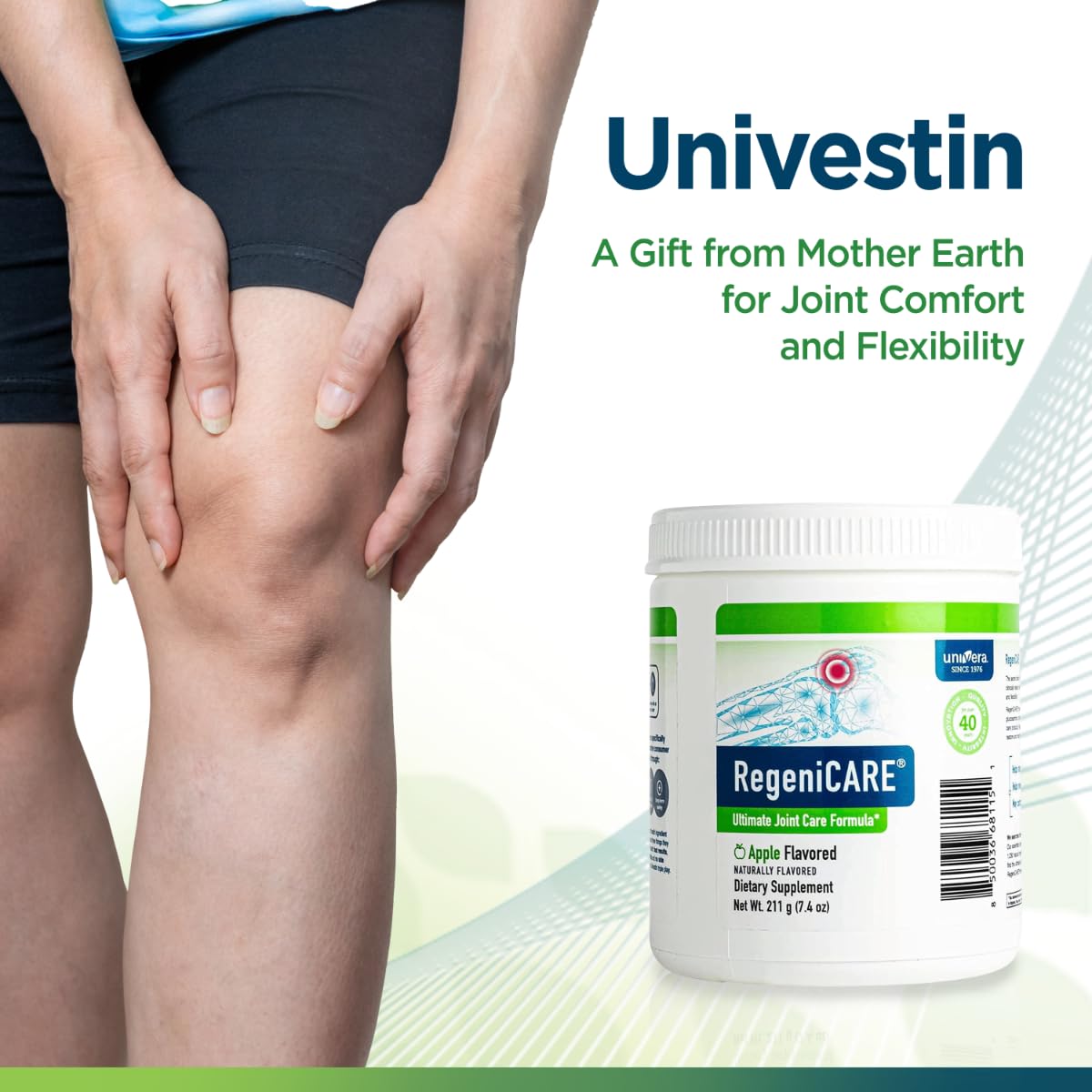 Univera RegeniCARE Joint Support Powder Green Apple - 30 Servings - image 2