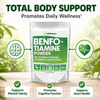 XPRS Nutra Benfotiamine Powder Vitamin B1 - 1 Ounce - image 3