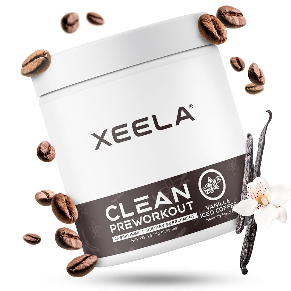 XEELA Pre Workout Powder - Clean & Tested - Jitter Free