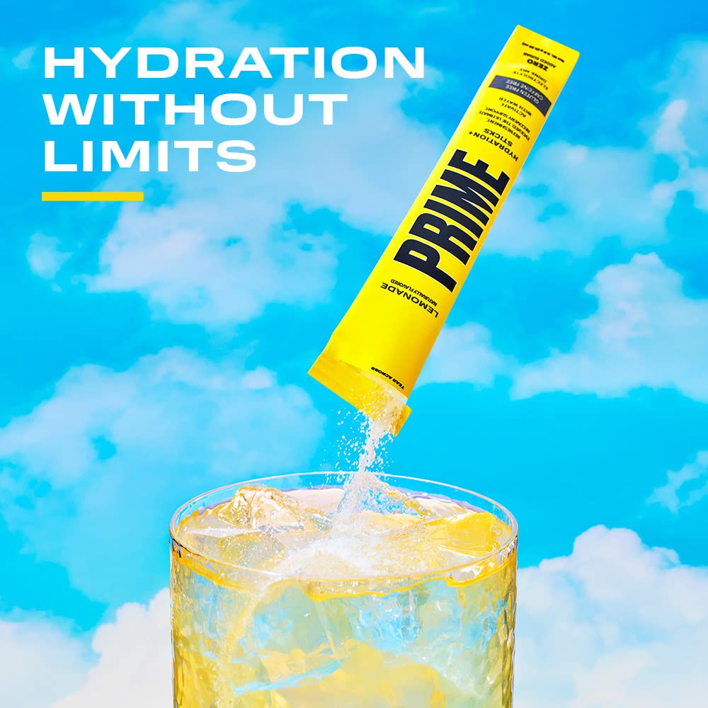 PRIME HYDRATION+ Lemonade Electrolyte Powder Sticks - 6 Count - image 5