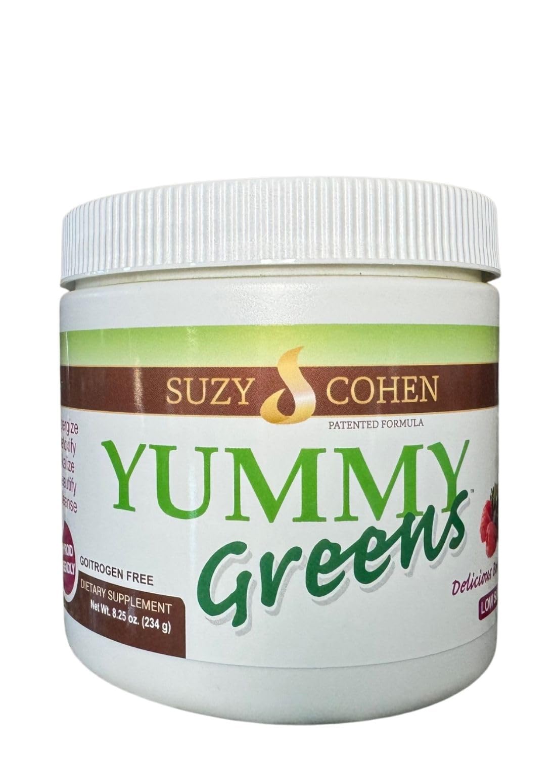 Script Essentials Yummy Greens Probiotic Drink Mix Powder - 8.25 oz