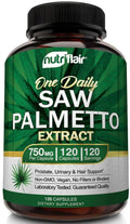 NutriFlair Saw Palmetto Extract 750mg - 120 Capsules