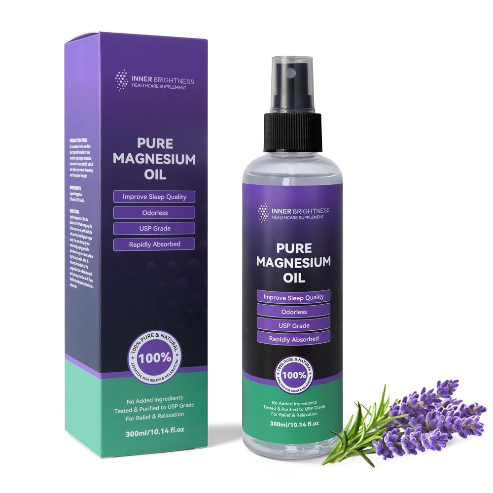 Inner Brightness Lavender Magnesium Oil Spray - 10oz