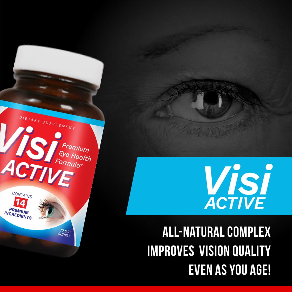 VisiActive Vision Support Supplement - 180 Capsules - image 5