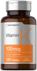 Horbäach Vitamin K 100mcg - 120 Tablets