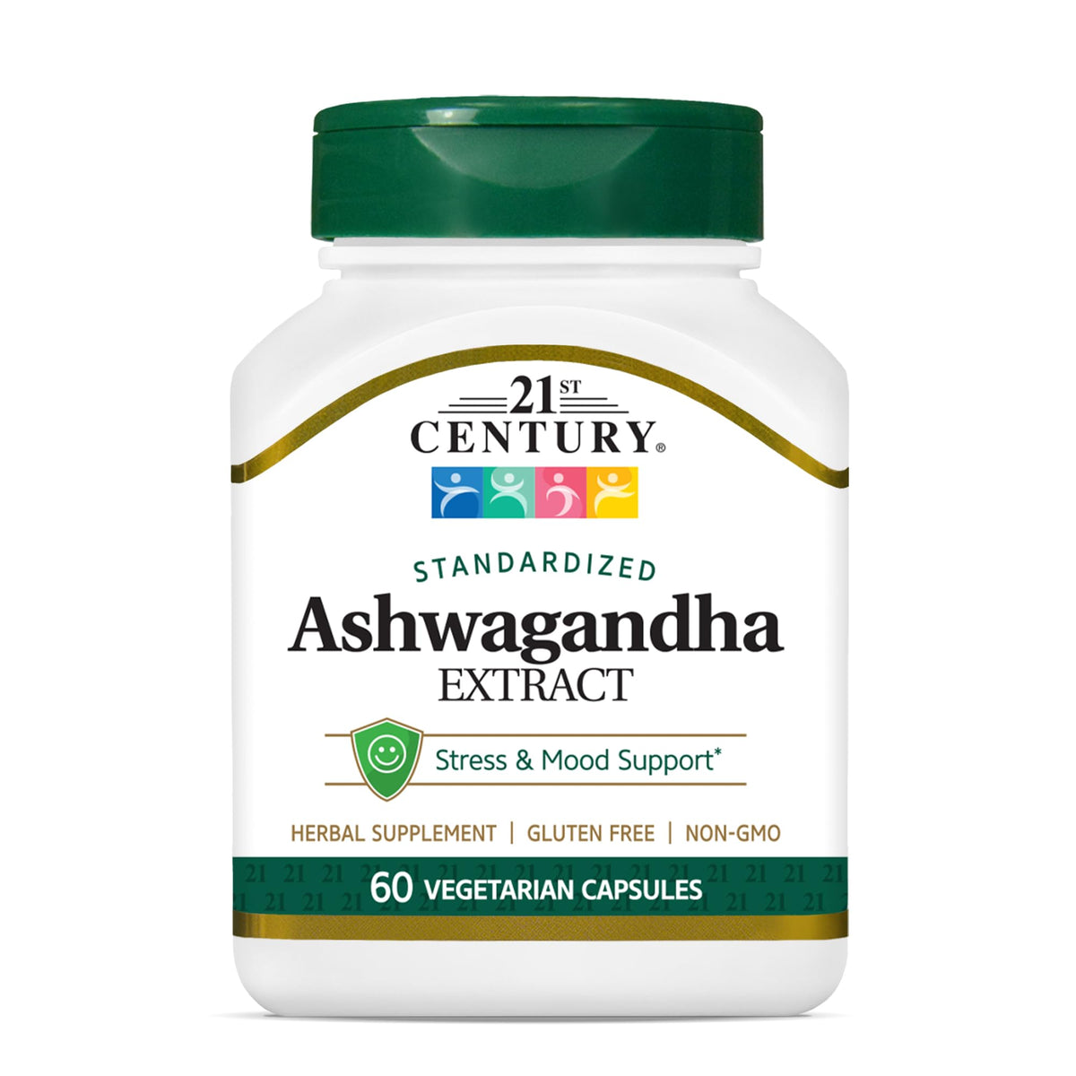 21st Century Ashwagandha Extract 500mg Capsules - 60 Count