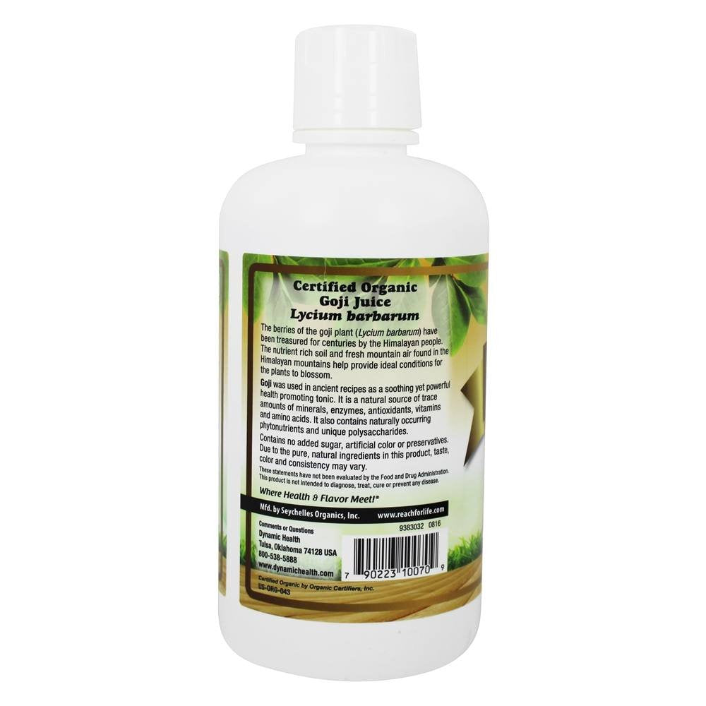 Dynamic Health Goji Gold Juice Certified Organic - 32 Fl Oz - image 3
