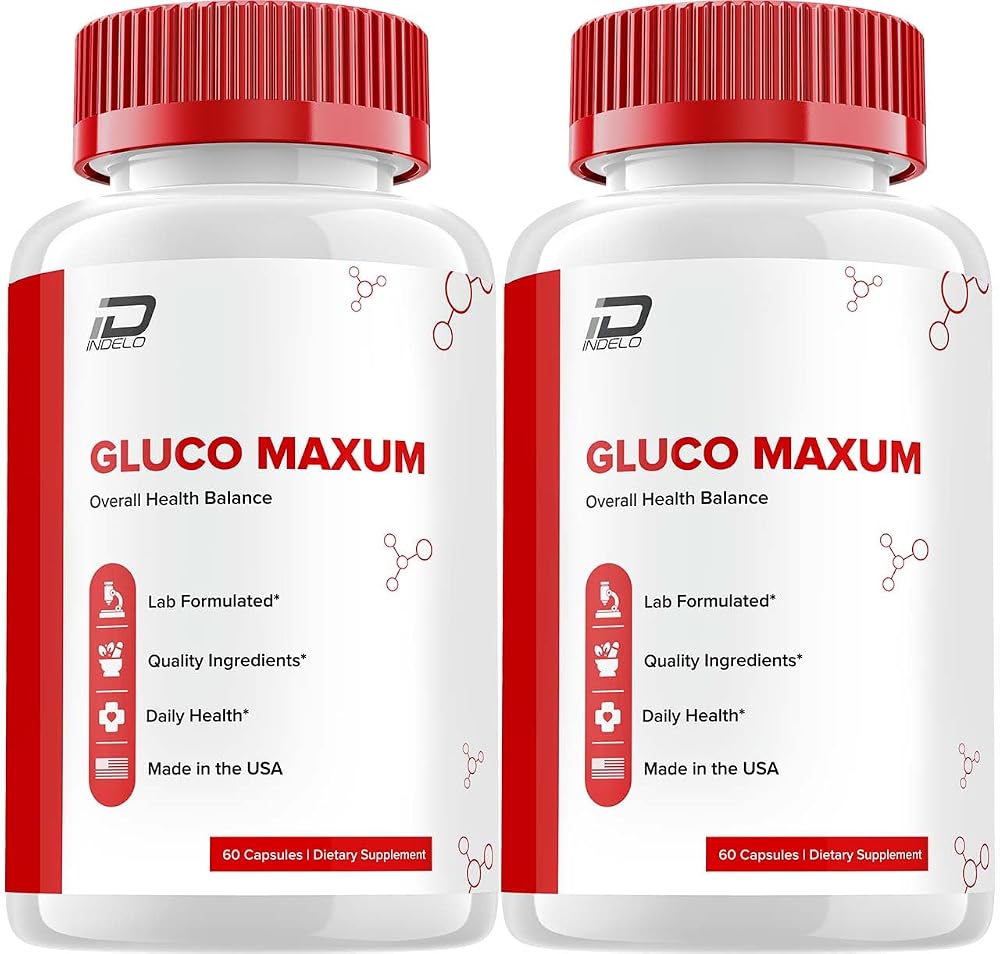 Indelo Gluco Maxum Advanced Supplement - 120 Capsules