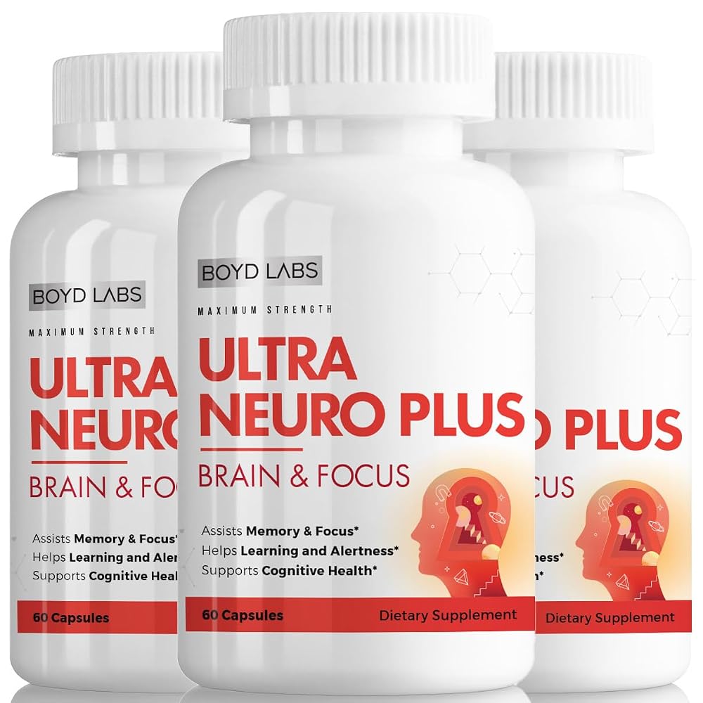 Boyd Labs Ultra Neuro Plus Brain & Focus Formula - 60 Capsules