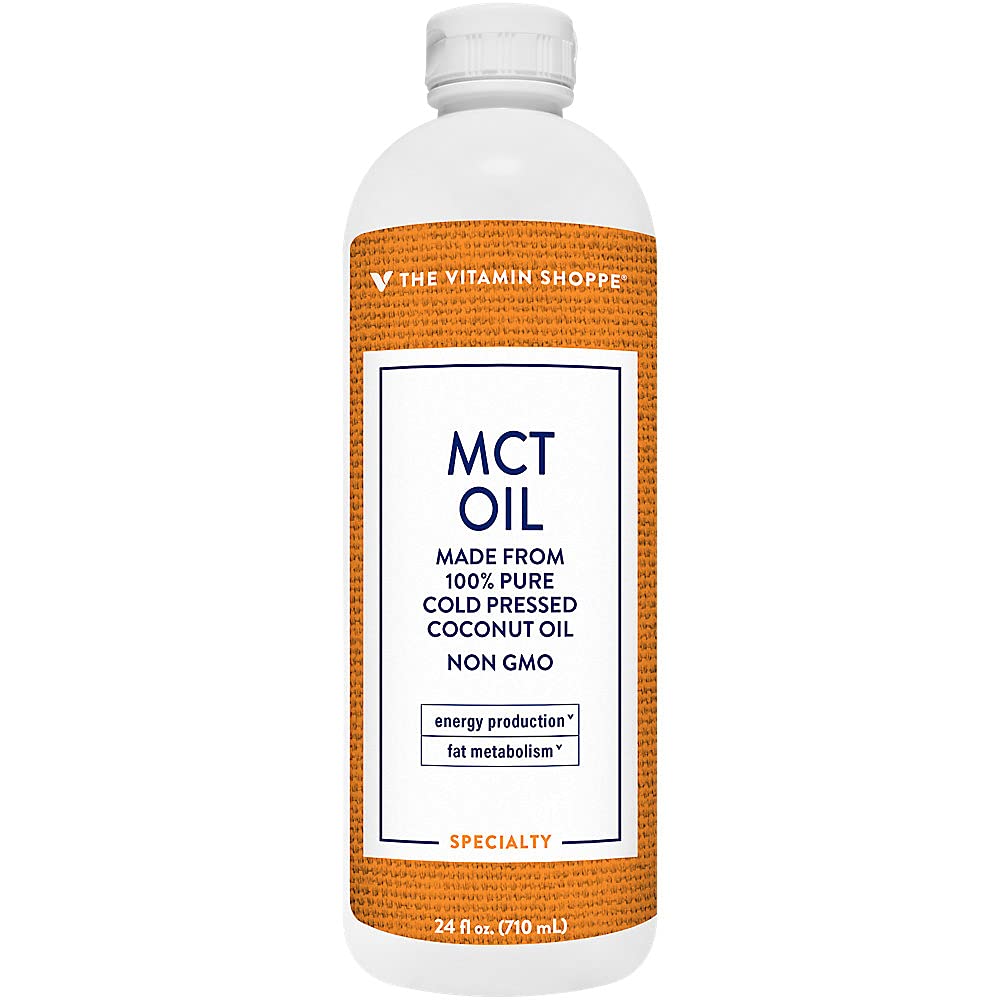 The Vitamin Shoppe MCT Oil 100% Pure Liquid - 24 Fl Oz