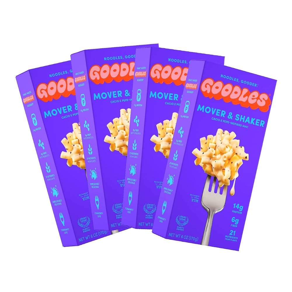 Goodles Mover & Shaker Mac & Cheese - 4 Pack, 6oz Each