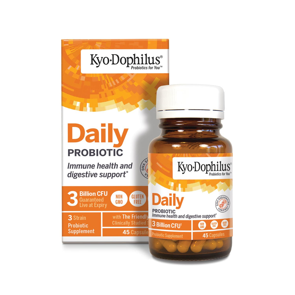 Kyolic Kyo-Dophilus Digestion and Immune Health Probiotic Supplement