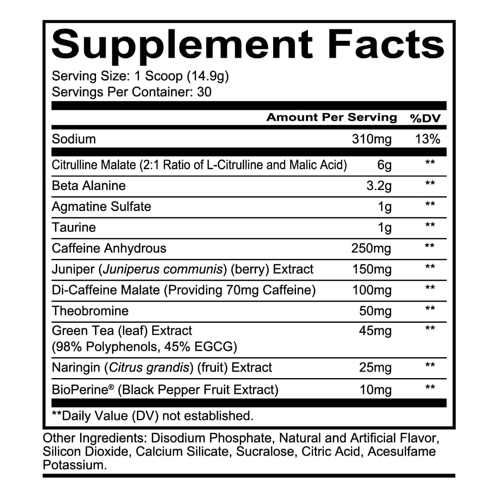 REDCON1 Total War Pre Workout
