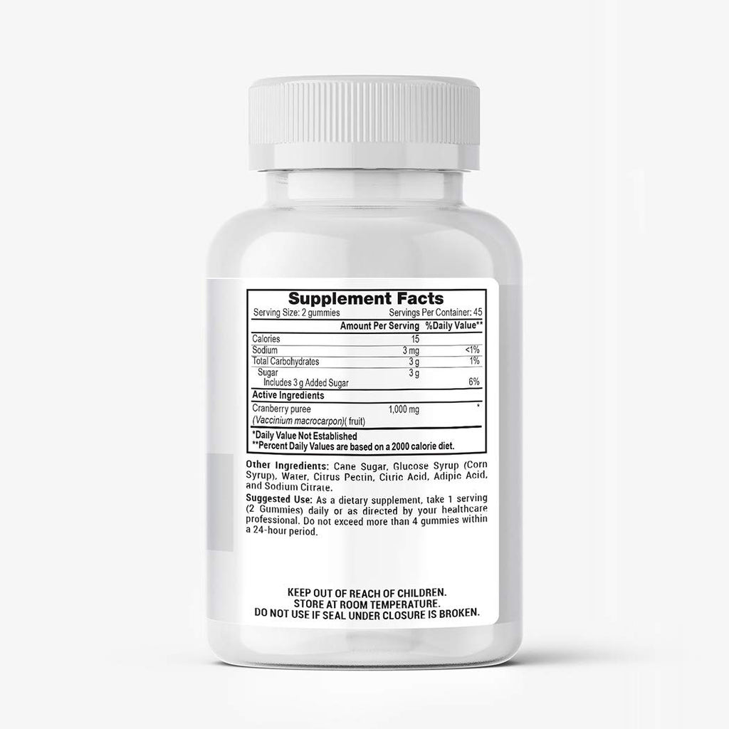 True Remedy Cranberry Gummies for Urinary Tract Support - 90 Gummies - image 2