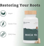 Nutritional Roots Organic Maca Root Capsules for Energy - 60 Count - image 5